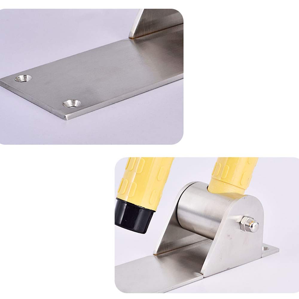 Barra de Apoyo de Seguridad para baño, Barra de Apoyo de Seguridad para Inodoro Plegable de Acero Inoxidable, Barra de Apoyo de Seguridad abatible para (Amarillo-60×13,2cm