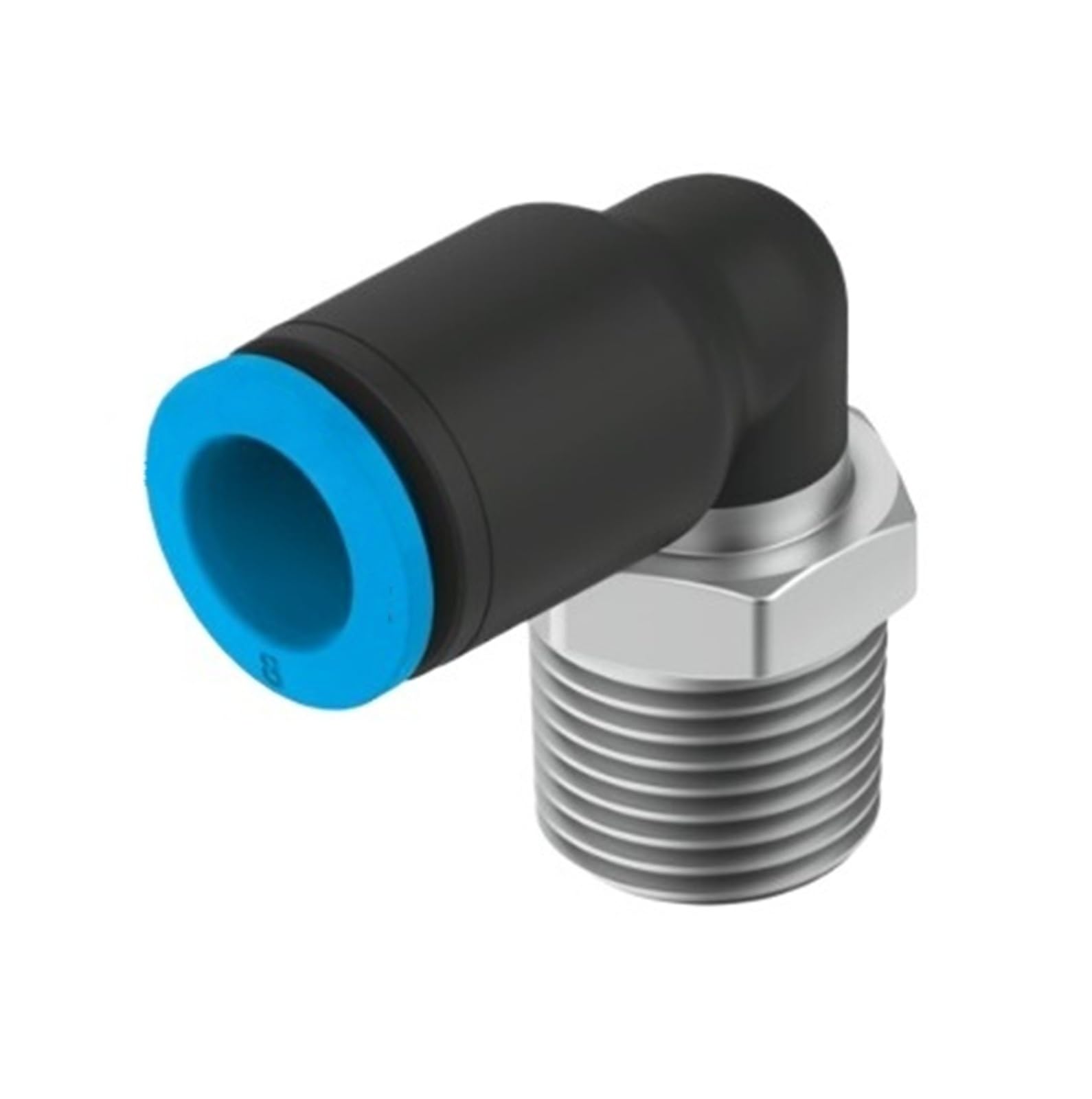 10PCS 8112949 Pneumatic Push-in Connector External Thread R1/4 8mm Outer Diameter Original