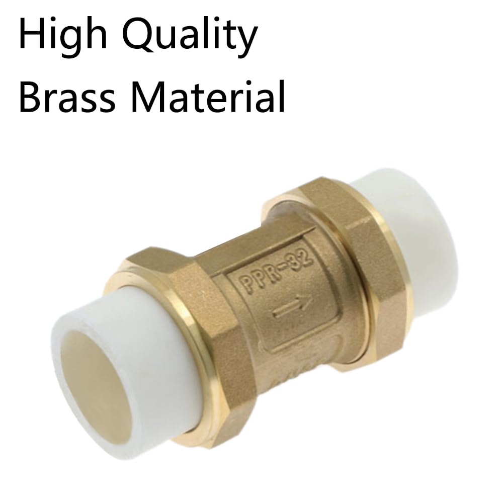 Clapet Anti Retour A Bille 20 25 32 40 50 63 75 90 110mm Clapet Anti Retour Eau Pvc Soupape Clapet Anti Refoulement Vanne Piscine (Diamètre Intérieur 20mm