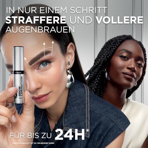 L'Oréal Paris Augenbrauengel für 24h Laminierung, Transparent, 6 ml – Ansicht 3