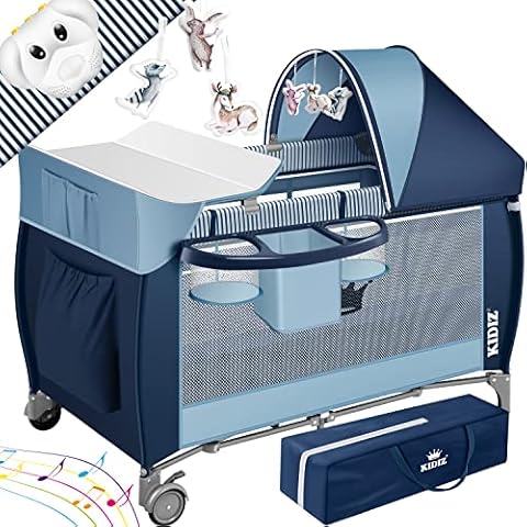 KIDIZ Cuna de bebé 3 en 1 Cover