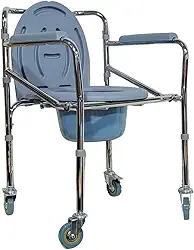 Cadeira de Banho Dobrável - Supermedy Alumínio - 8kg - 46x83x46cm