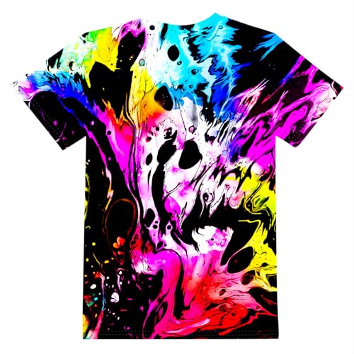 Image of LAIDIPAS Boys Girls 3D Graphic T-Shirt Short Sleeve Tops Tees 6-16 Years