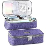 Homecube Big Capacity Pencil Case Oxford Cloth Bag Storage Pouch Marker Pen Pencil Cute Stationery Organizer Bag Holder with Zipper for Middle High School & Office Boy Girl Teen