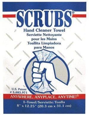 253-42272 - 72/Pail - Scrubs Hand Cleaner Towels, Dymon - Case of 6