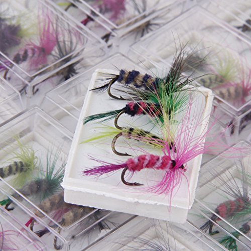 Sabiki Insetto Mosca Insetto Esche Traina Esche da...