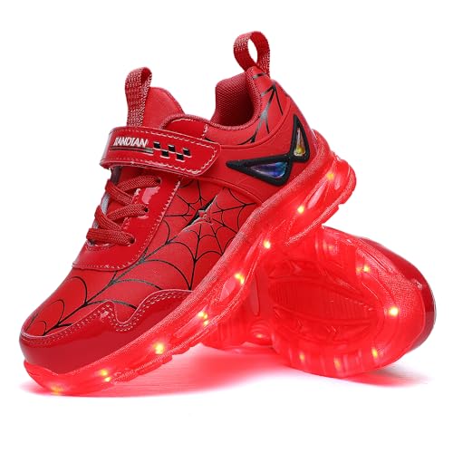 Chaussures lumineuses solides pour stopper les piles jetables