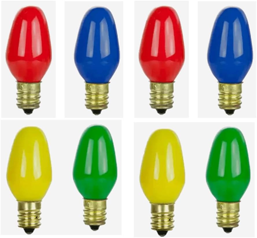 Colors ミニナイトライト電球 8個