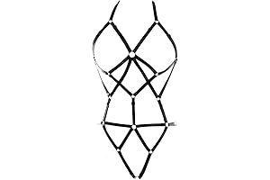Women's Gothic Chest Harness: The Perfect Accessory for Bold and Edgy Fashion