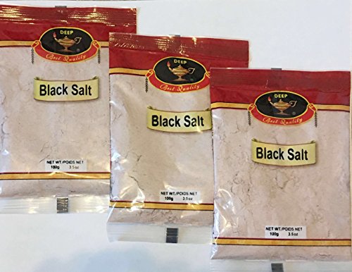 DEEP BLACK SALT 3.5 Oz. (100g) - Pack of 3 image 2