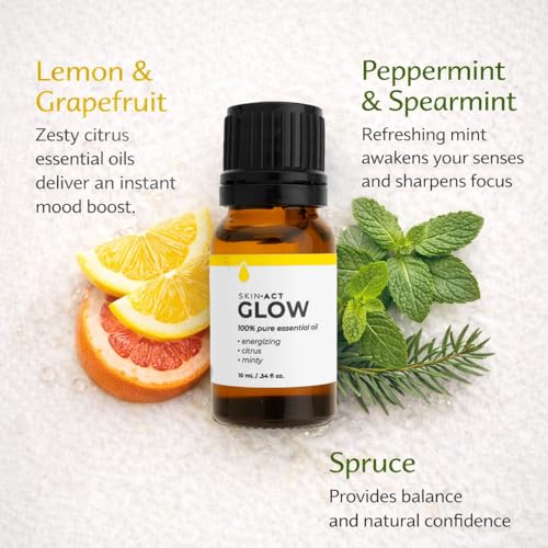 Aceite Esencial Energizante Glow Skinact 10ml miniatura 2