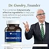 Gundry MD Bio Complete 3, 3-in-1 Probiotics for Gut Health, Probiotic Supplements for Digestion, Supplement Supporting Bloating, Gas, Food Cravings, Energy Levels, Skin, and Focus, 30 Day Supply