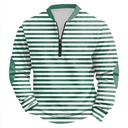 Sweat-shirt homme à capuche et demi-zip pour vos sorties streetwear