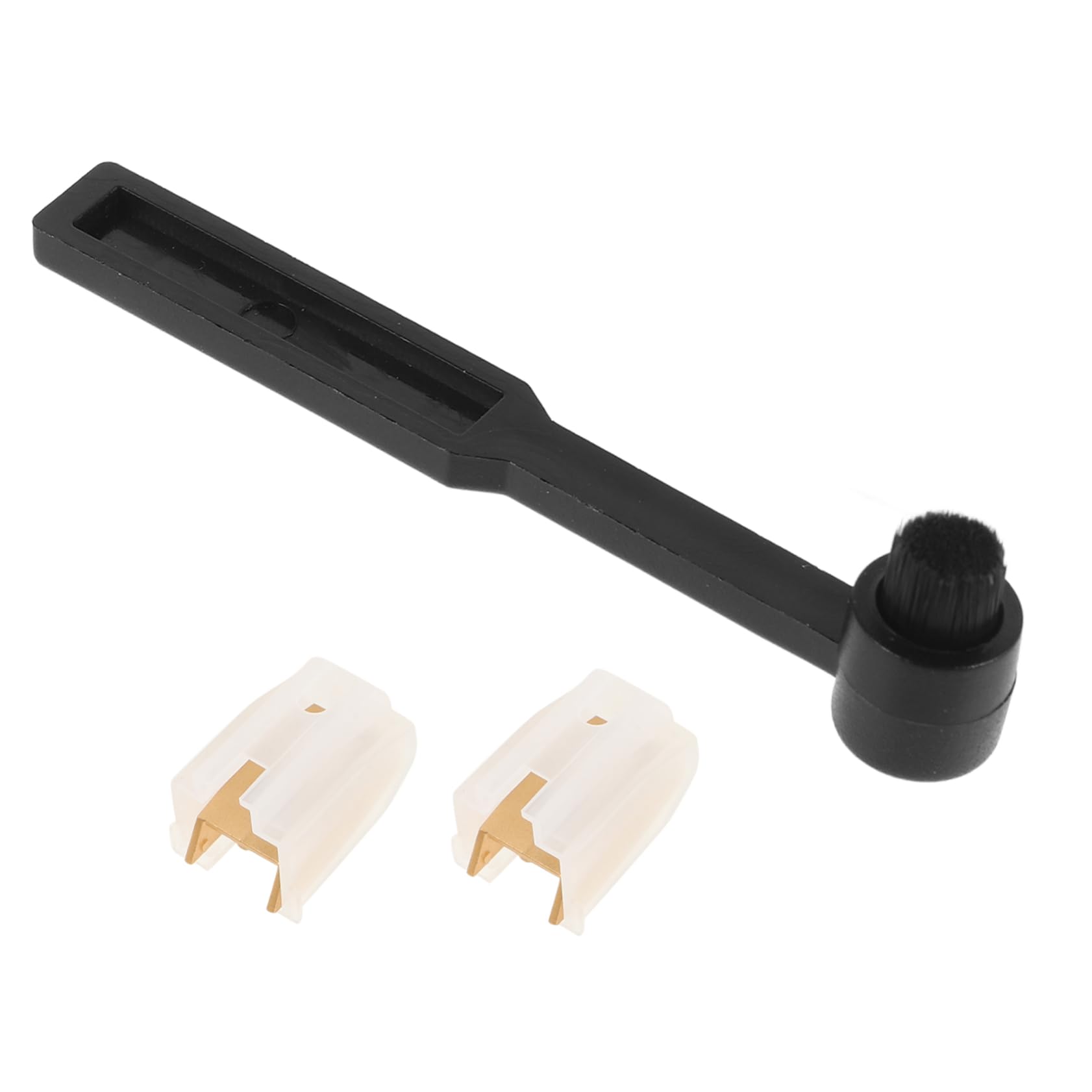 HEMOTON Record Player Replacement Needle Vinyl Needle Stylus Cleaning Brush Turntable Stylus Replacement for Universal Compatibility
