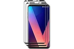 3D Curved Screen Protector for LG V30, (2pcs) Ultra Clear Anti-Stracth Full...
