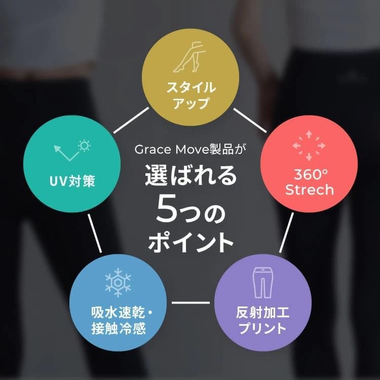 腰まわりやヒップをカバーするロング丈