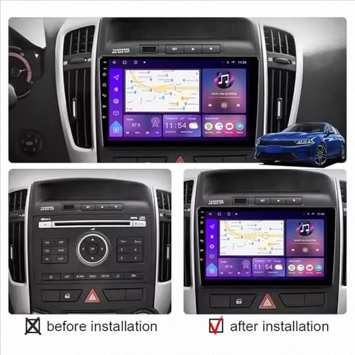 Carplay inalámbrico KIA CEED 2007 soluciona la falta de mapas y manos libres 2