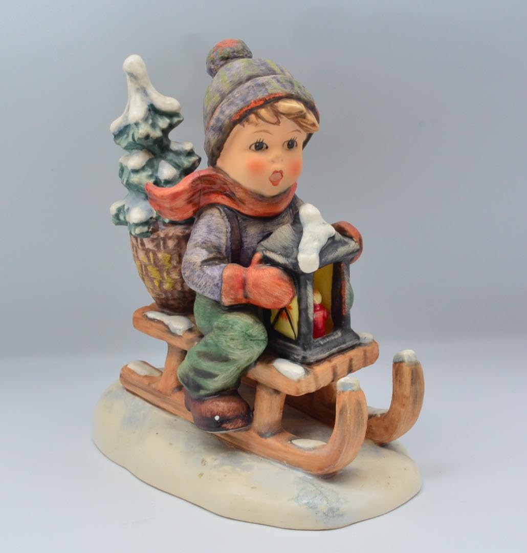 Goebel ゲーベル フンメルドール 396クリスマスソリに乗った少年