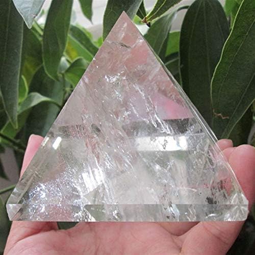 350~500 G, 80 X 80 Mm, Großer Natürlicher Bergkristall, Klarer Bergkristall, Pyramide, Wasserklarer Gartenquarz,80mm,outstanding78