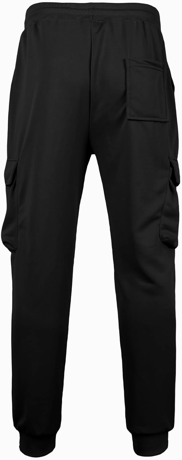 ZOCANIA Cargo Pants for Mens Relaxed Fit Sweatpants Multi Pocket Design Men's Casual Trousers Elastic Drawstring - Image 3