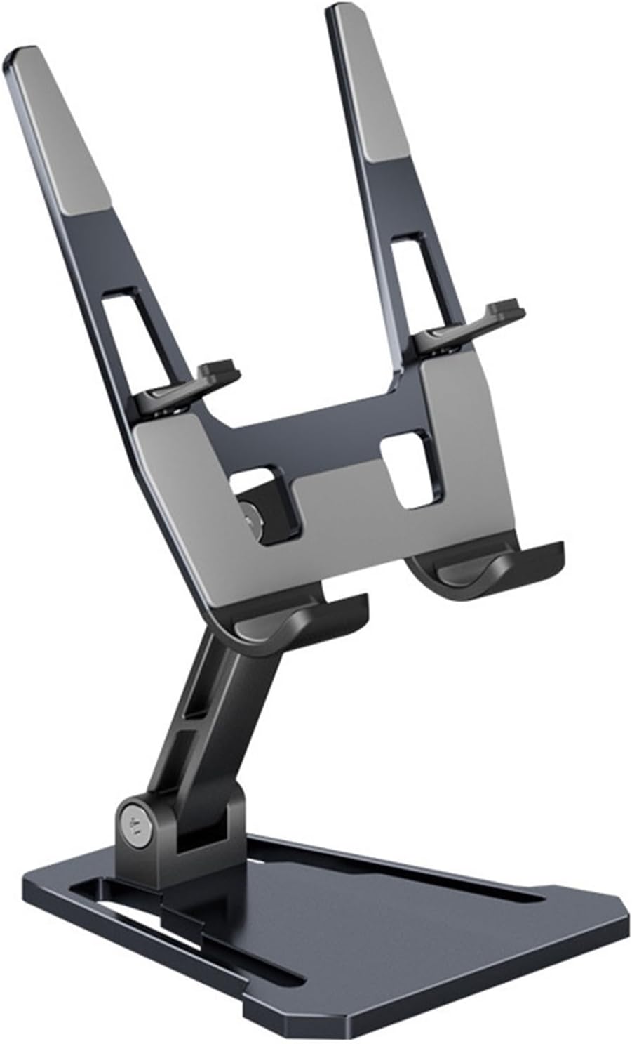 Aluminum Foldable Phone Tablet Stand with Cooling Function Adjustable Holder Upgrades for Desktop Gaming Live Streaming
