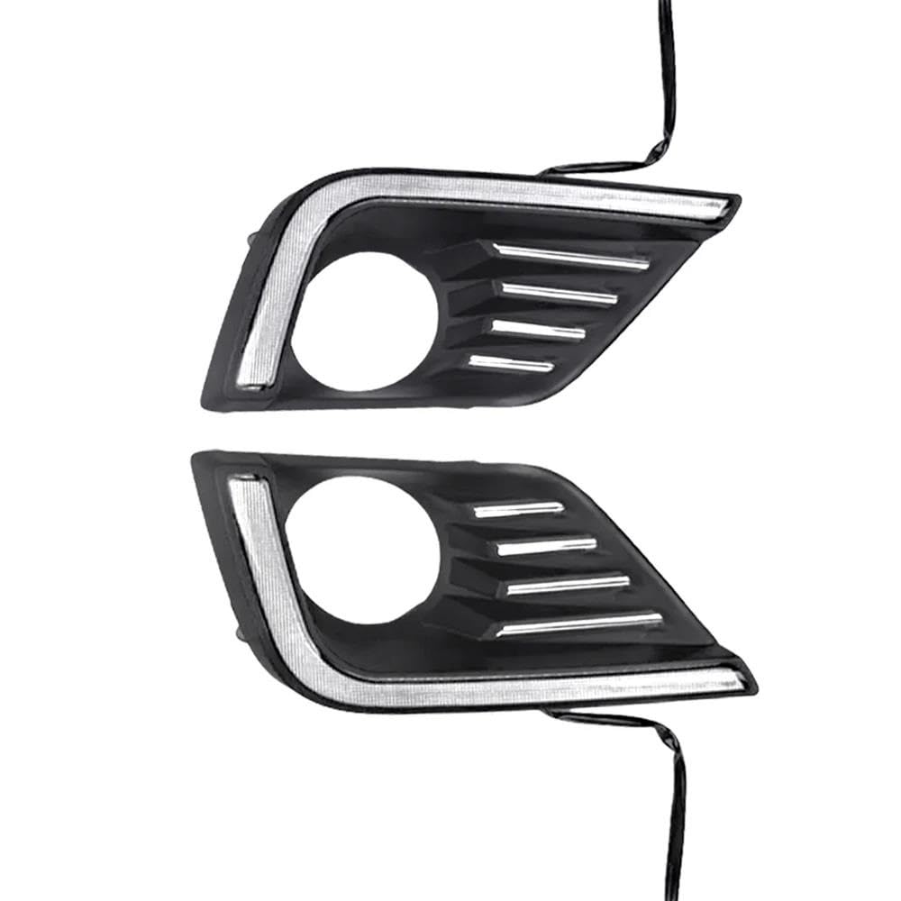 Luces de giro Luz LED Diurna Antiniebla DRL Con Señal De Giro Para Nissan Para Altima Para Teana (2017-2018) Indicador Intermitente Lateral