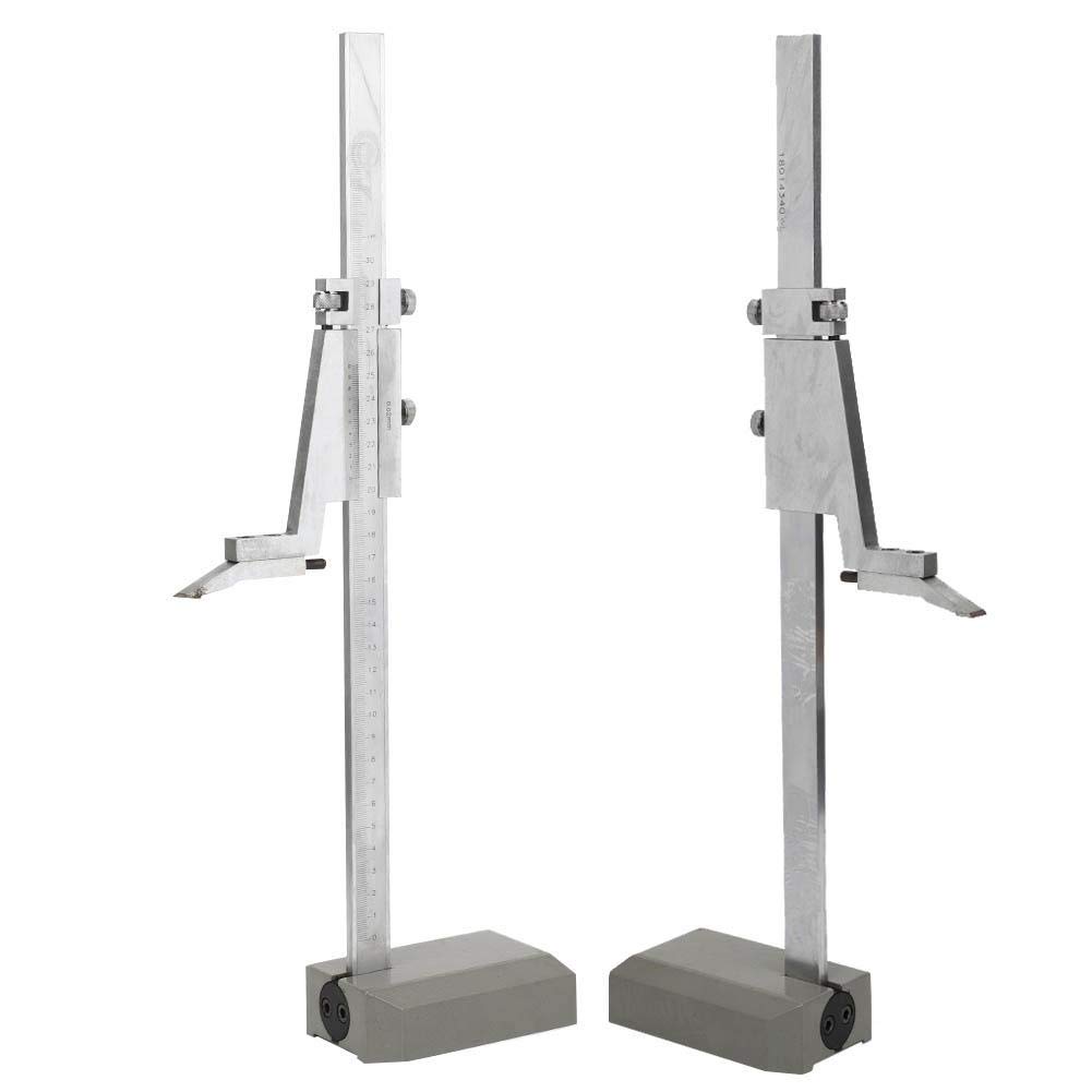 Calibrador de Altura con Nonio y Medidor de Profundidad 0-300 mm