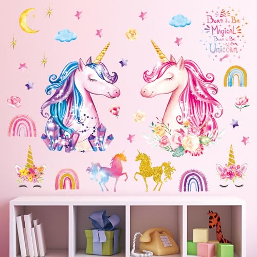 DECOWALL DS8-8049 Vinilos Decorativos Unicornio Mágico miniatura 1