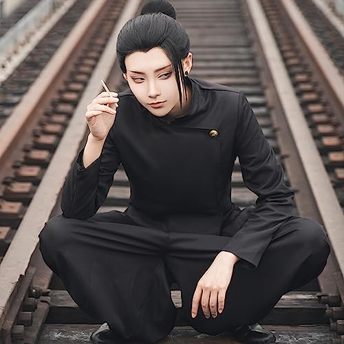 Amazon.co.jp: [CHIASA] 五条悟 夏油傑 家入硝子 高専 コスプレ 高専