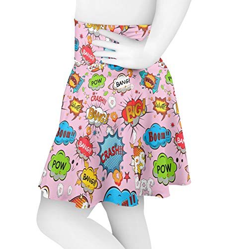 YouCustomizeIt Woman Superhero Skater Skirt3