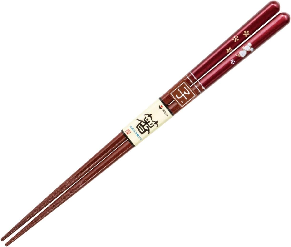 J-kitchens PID585339 Japanese Food Chopsticks, Set of 5 Pairs, Material: Wood, Chopsticks, Dishwasher Safe, Made in Japan