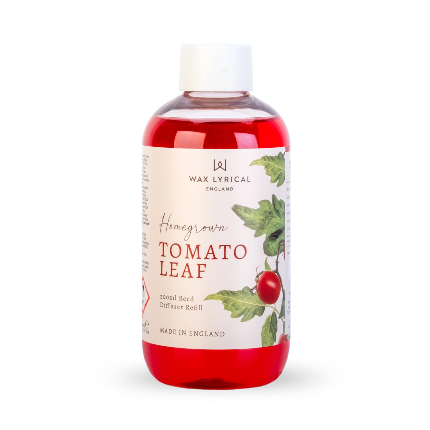 Wax Lyrical Homegrown Tomato Leaf Diffuser Refill 200ml.,