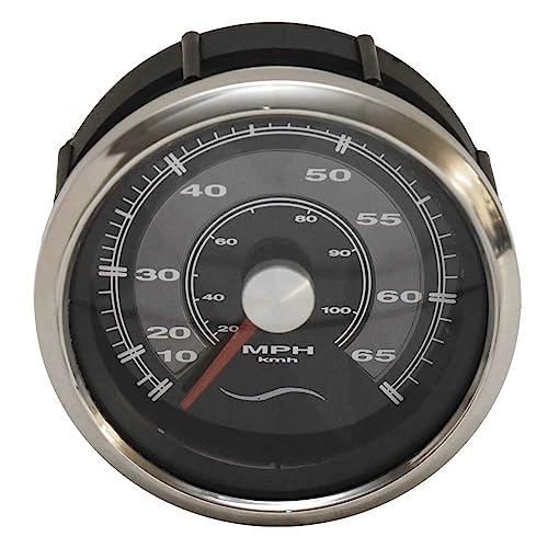 Faria Beede Boat Speedometer Gauge SEK648A | 3 1/4 Inch Blue Wave