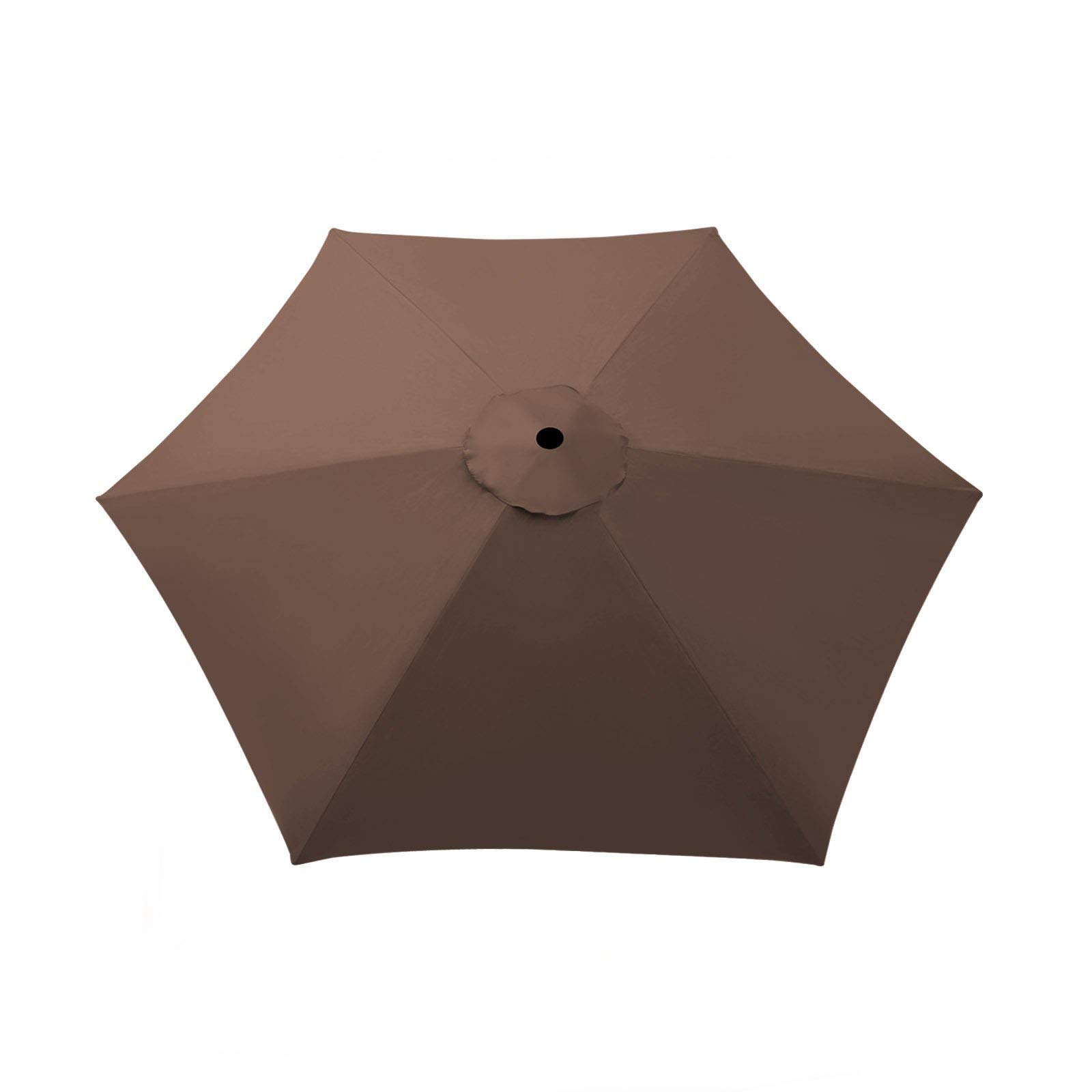BenefitUSA 8.2ft Umbrella Canopy Cover Patio Umbrella Replacement Top, 6 Ribs(Canopy Only)