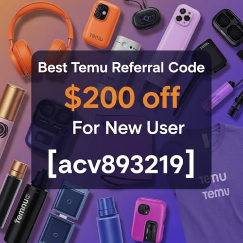 ✓Best "Chile Temu Referral Code $200 off [{"acv893219"}] For New User cover art