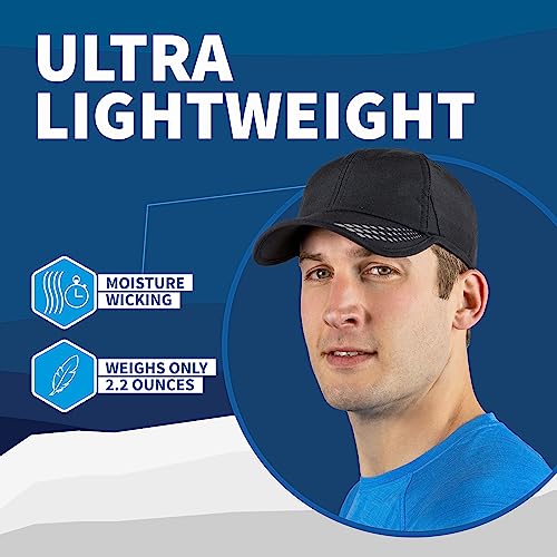Image of TrailHeads Men's Running Hat with UV Protection | Quick Dry Sports Hats for Men | UPF 50 Hats | Summer Hats for Men
