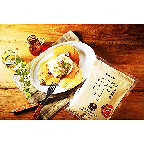よつ葉乳業 よつ葉の北海道バターミルクパンケーキミックス 450g×4袋 の商品画像 5