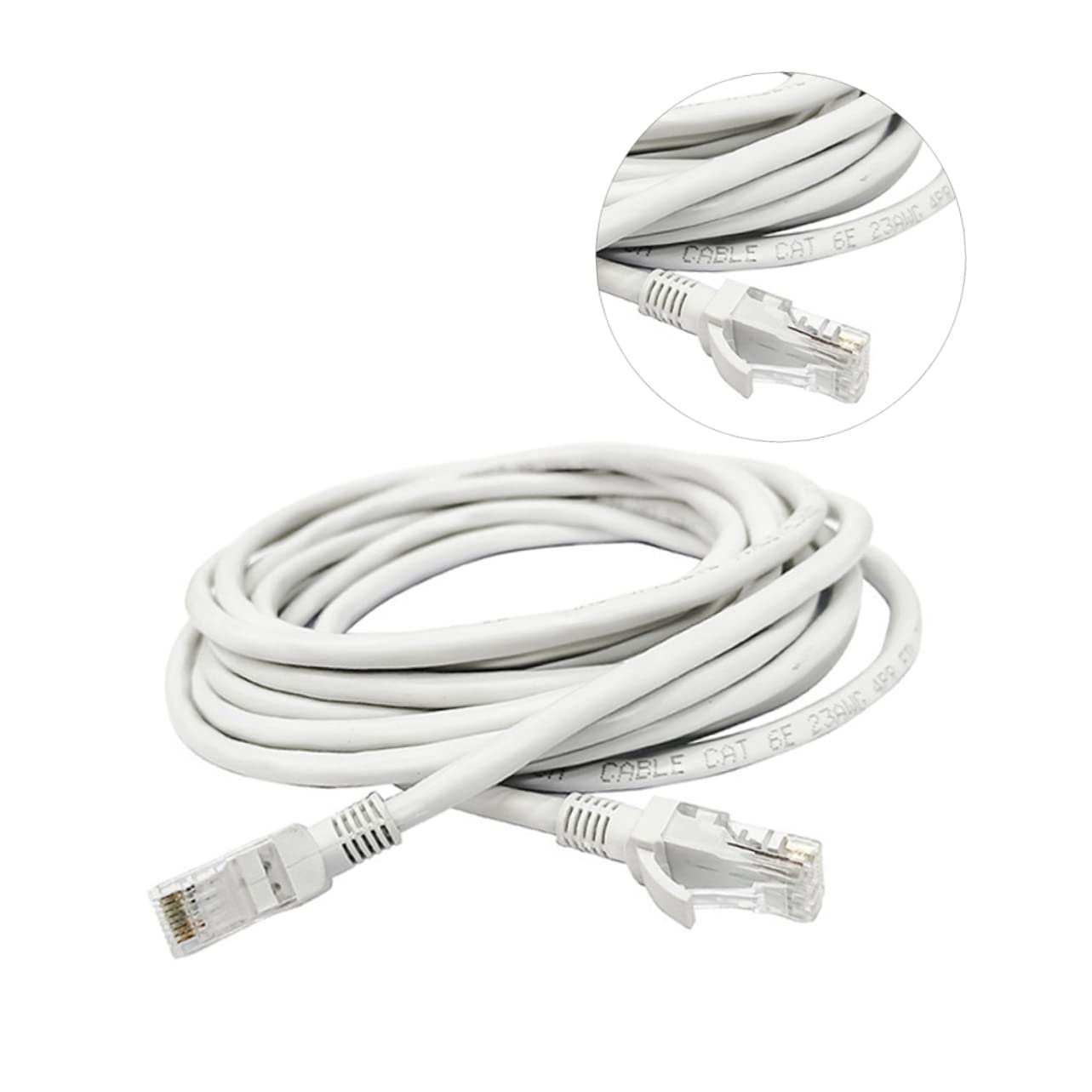 Artibetter Cable De Red Cat6 De 50 Metros Cable Ethernet Compatible Dispositivos Poe y Nas