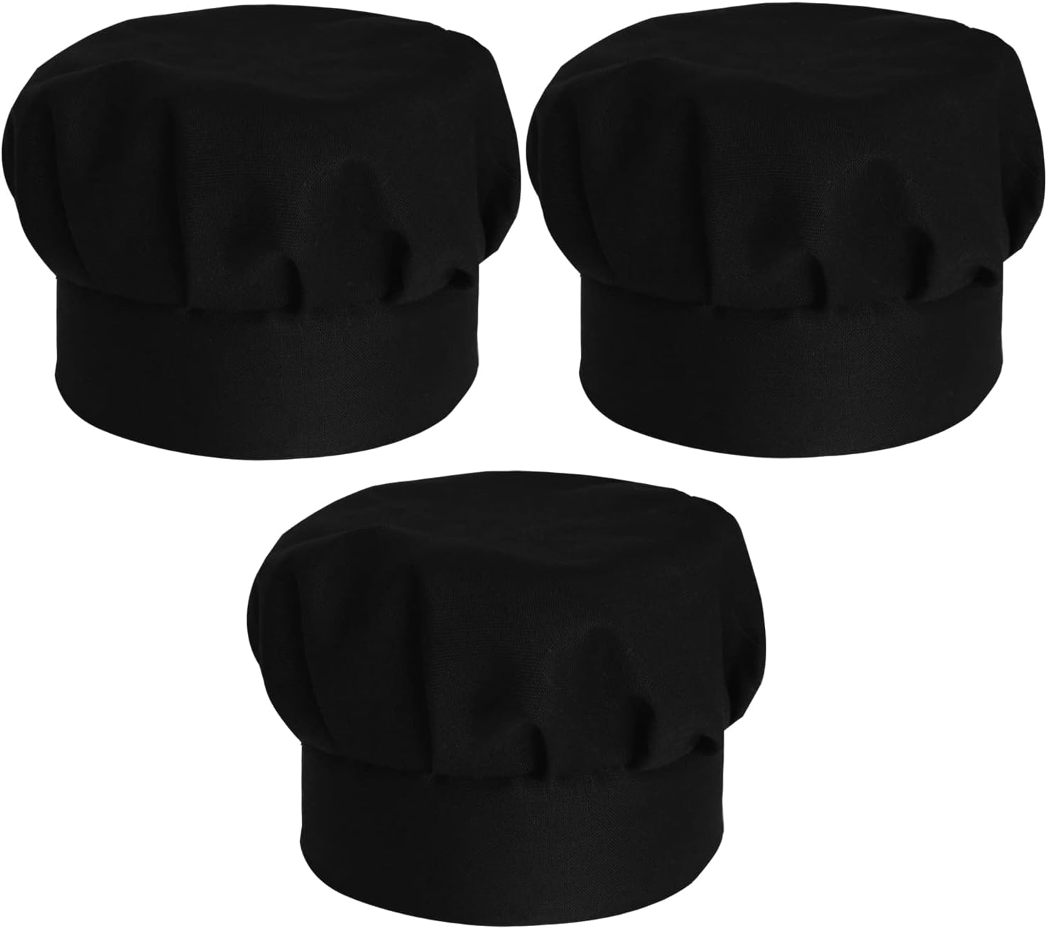 - Kuber Industries Unisex's Cooking Cap (50KM01045_Black_Standard)