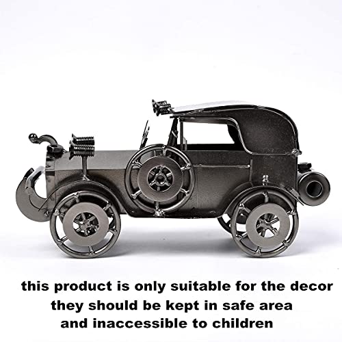 image for MOYODOR Metal Antique Vintage Car Model QBOSO Handcrafted Collections 