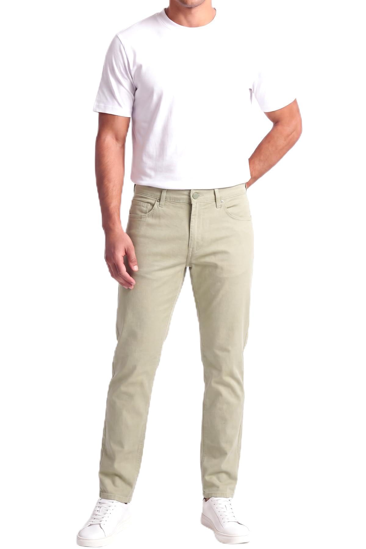 Erkek Normal Bel Daralan Paça Düz Model Cep Detay Siyah Pantolon 50543953-001