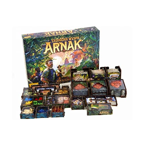 e-Raptor Polandgames ERA19529 Insert: Lost Ruins of Arnak + Expedition Leaders UV Print Organiser