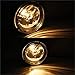 iJDMTOY Complete Set Fog Lights Foglamps with H10 9145 Halogen Bulbs Compatible With Ford Escape/Mustang Cobra/Focus SVT or Lincoln LS