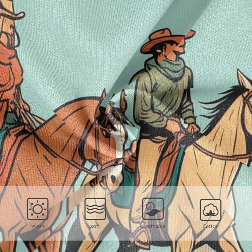 Toddler Girls Underwear 2t Cotton Cute Panties Girl Fun Print Briefs Girls Undies Cowboy Cowgirl Horses Desert3