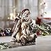 Avalon Gallery Kneeling Adoring Santa Claus Holding Infant Christ 7