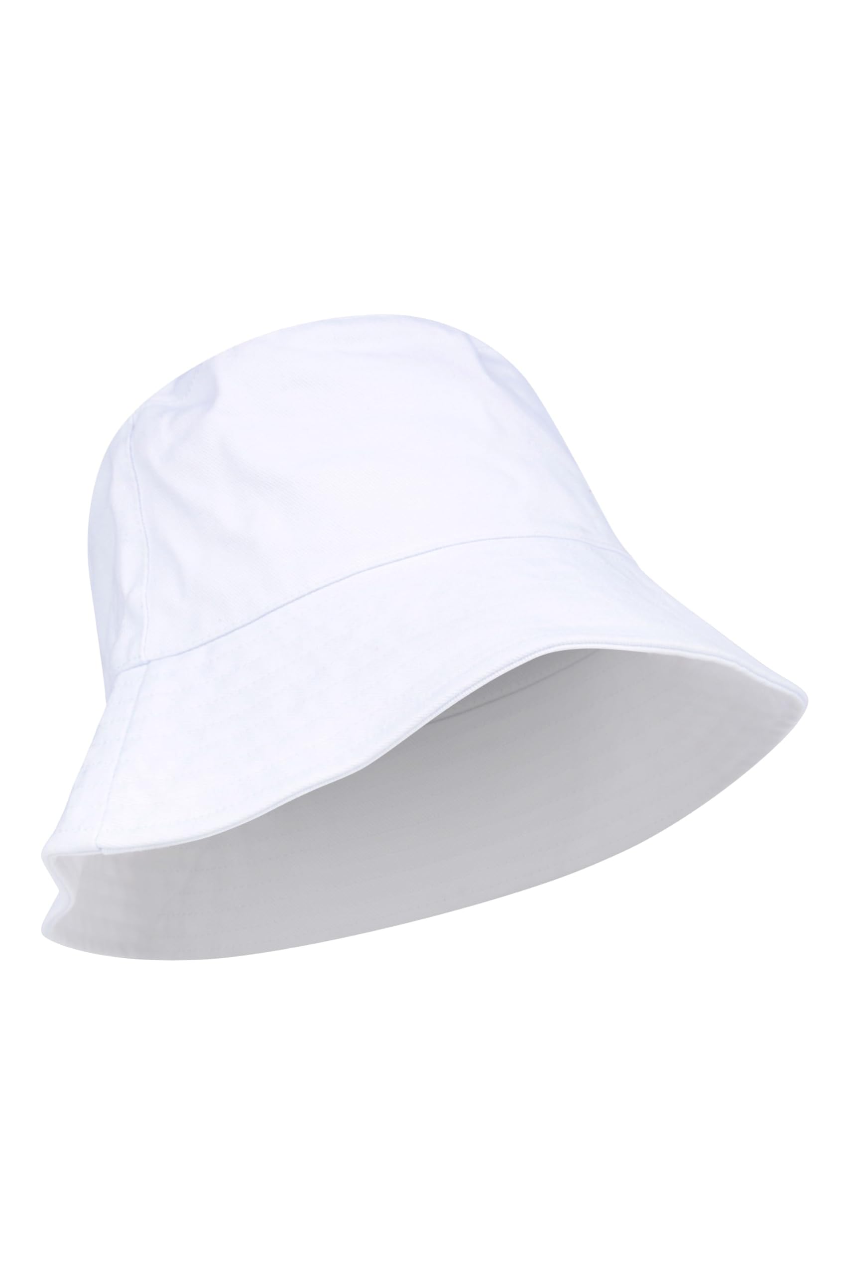 Mountain Warehouse Women's White Coastal Bucket Hat - Uv Protection, Lightweight - For Spring Summer Beach Days & Outdoors One Size