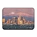 Produktbild Bgejkos Los Angeles Skyscrapers Sunrise Mountains Horizon Non Slip Machine Washable Door Mat Home Decor Rug Entrance Mats 23.6x15.7 Inch
