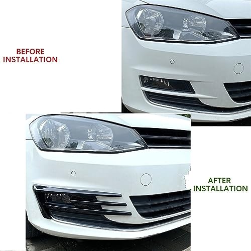 Phare antibrouillard Golf 7 MK7 garniture calandre carbone 2013 - 3