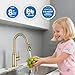 Gold Kitchen Faucet with Sprayer,Single Handle Kitchen Sink Faucet with Pull Out Sprayer, Champagne Bronze, Arofa Brushed Gold Brass Faucets for RV/Outdoor/Bathroom Sink