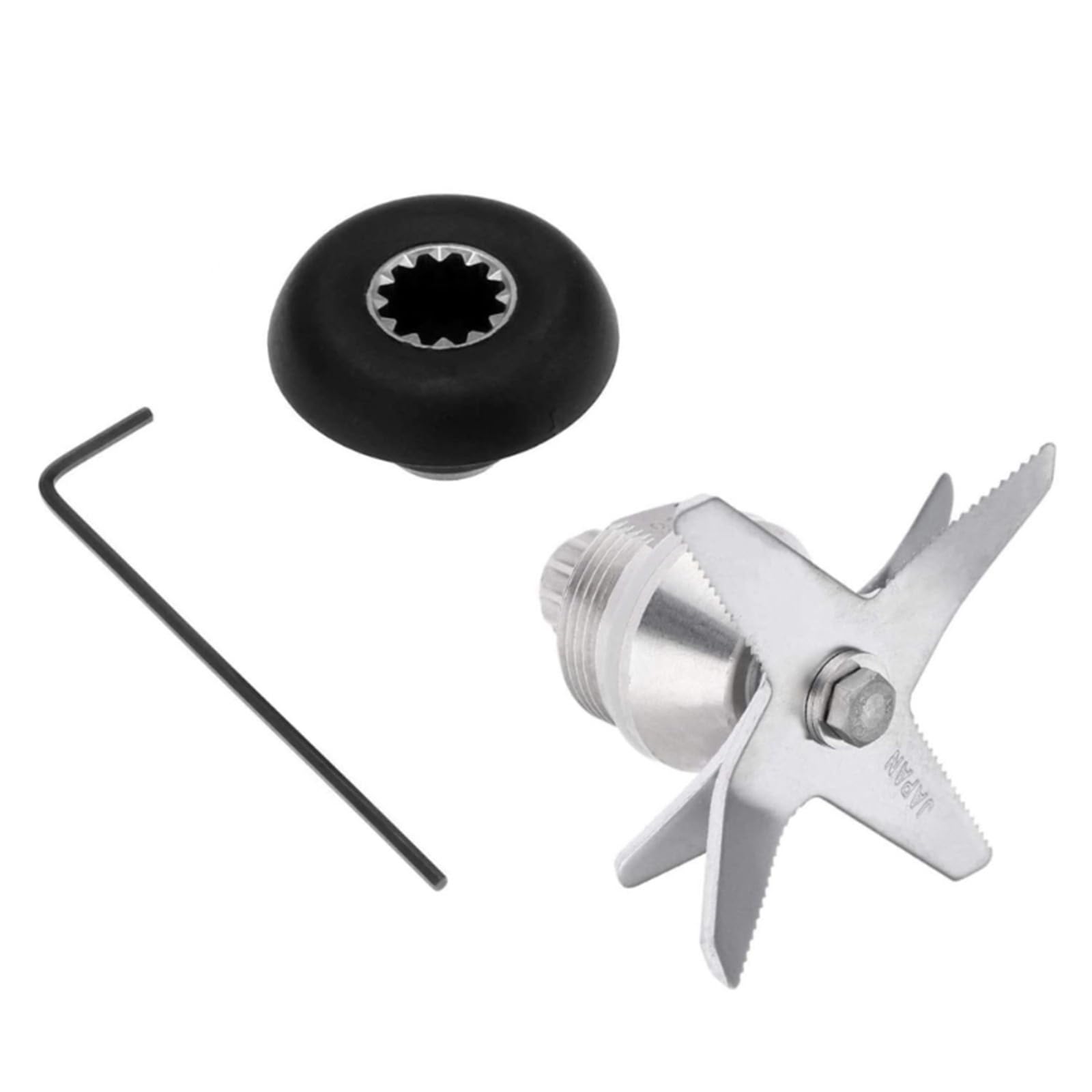 Limtula Stainless Steel Hardened Mixing and Cutting Cutter Ice Crusher for 5200 5500 Blending Part Easy Cleaning Accessories Wear Resistant Mixer